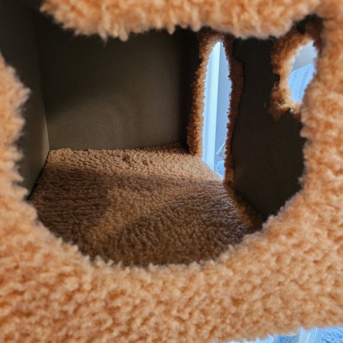 Домик для кошек когтеточка