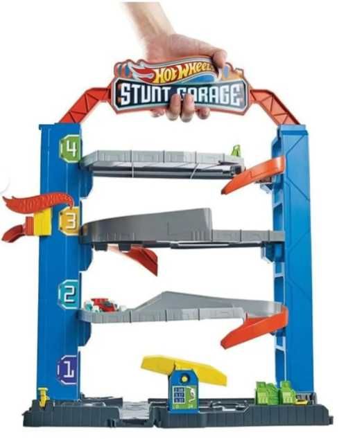 HotWheels City Garage - Garaj Hotwhells Mattel