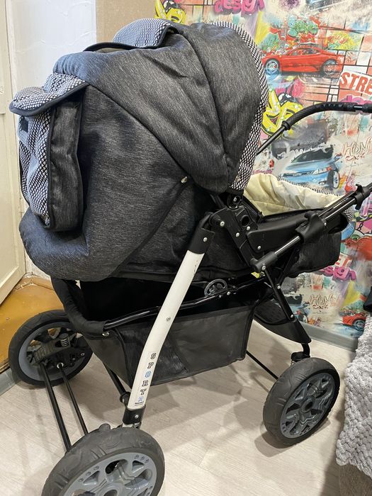 продам коляску, сумка и люлька в комплекте