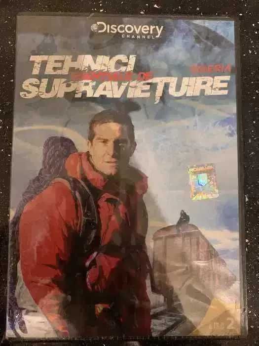 Lot 2 Dvd-uri originale Tehnici esentiale de supravietuire