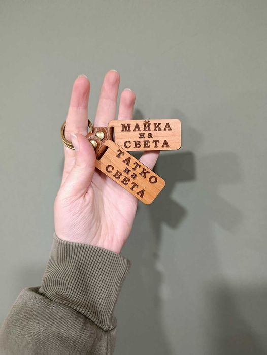 Най-добрите дървени ключодържатели