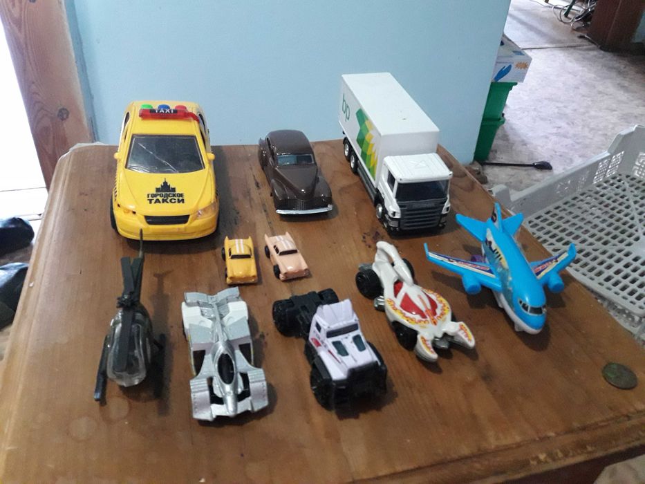 машинки разные 100 штук