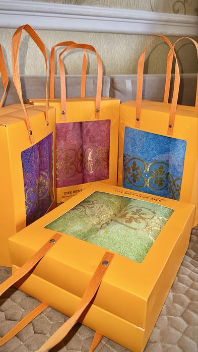 Полотенца в подарочной упаковке