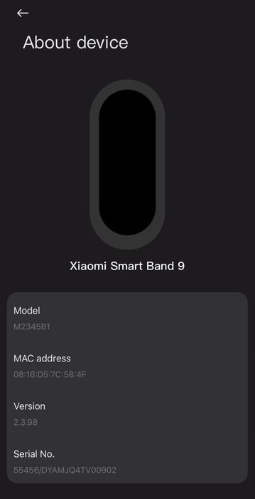 Xiaomi Smart Band 9