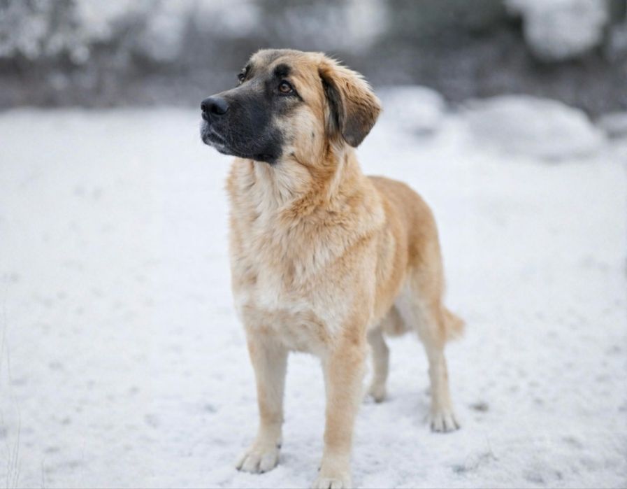 Крупная рыжая собака в добрые руки