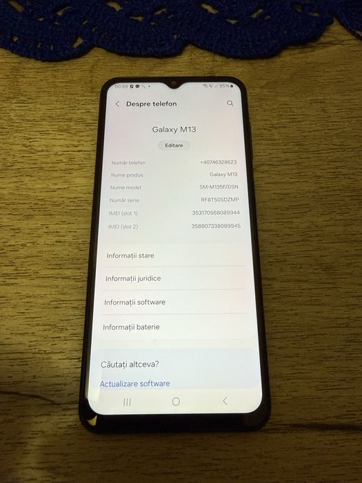 Samsung Galaxy M13, Dual SIM, 64GB, 4GB RAM, 4G, Green