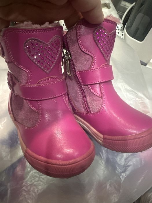 Детские сапоги с цыгейкой 22 размера