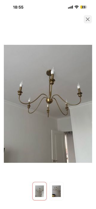 Продам новую люстру