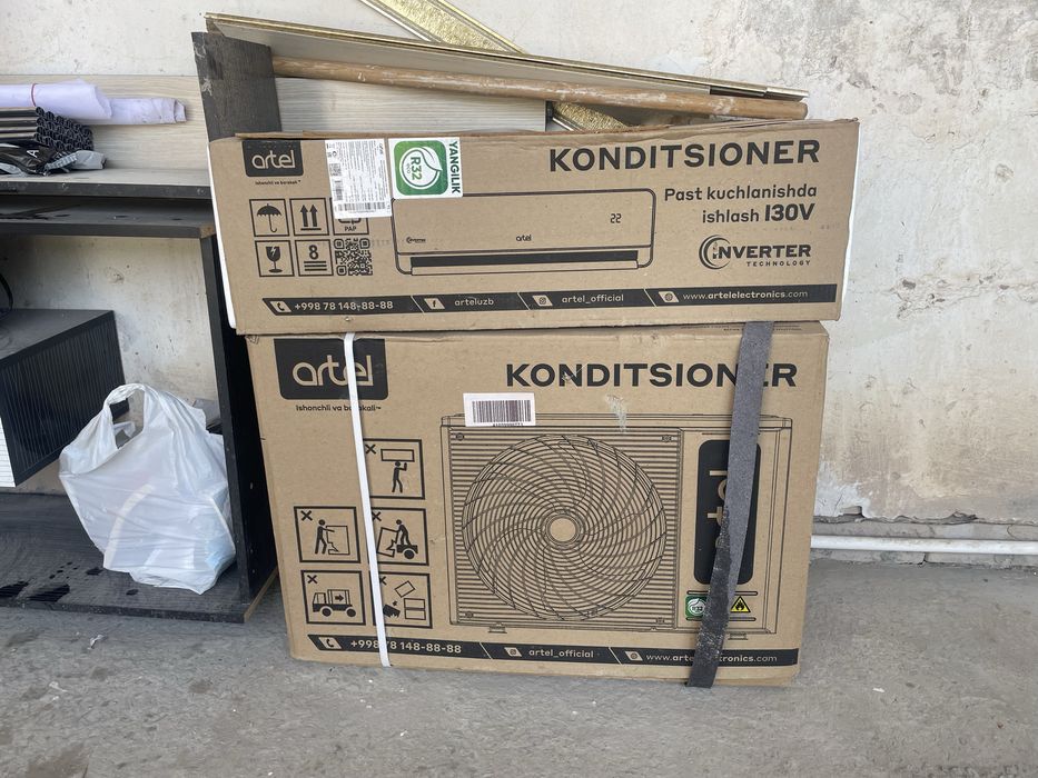 Konditsioner artel marvarid 12 talik invertor. Holati yangi