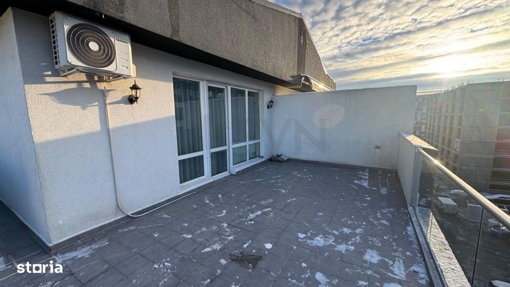 Apartament modern cu 2 camere si terasa generoasa langa Parcul Tudor A