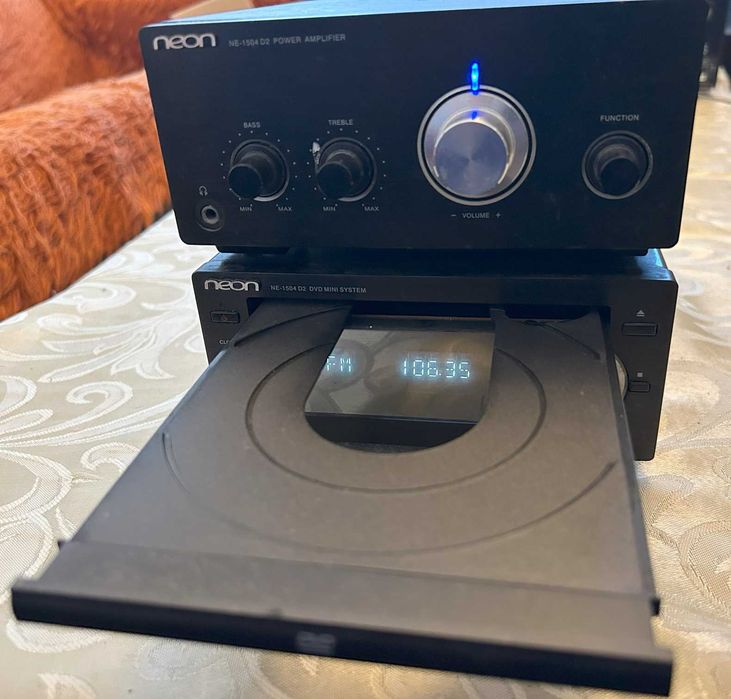 Mини система усилвател + плеър NEON NE-1504 D2