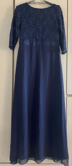 Rochie de seara eleganta bleumarine noua