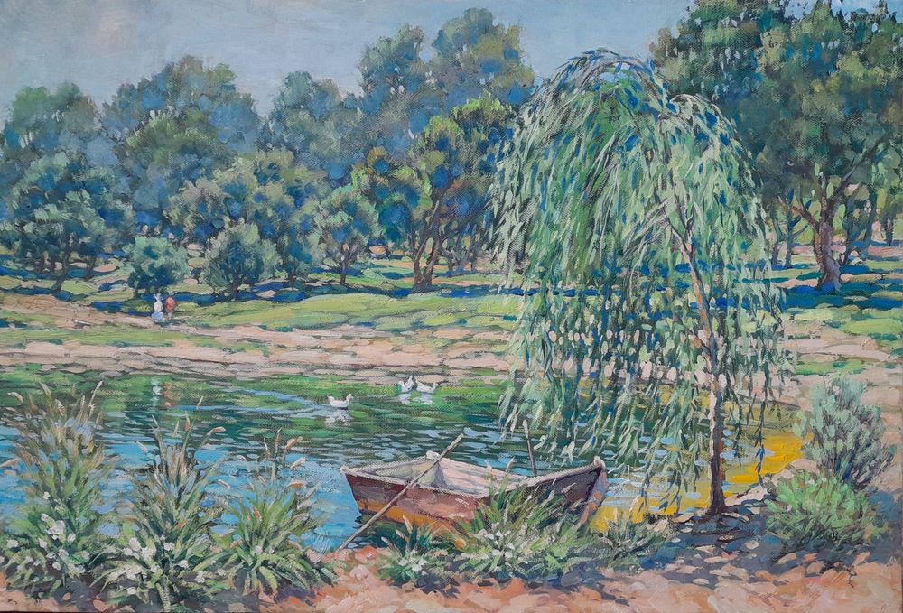 Продаётся картина "Роща" (этюд)