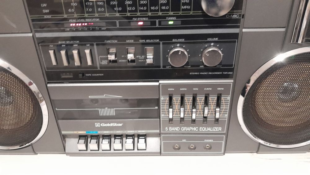 Radio-casetofon retro GLODSTAR TSR-850 BOOMBAX