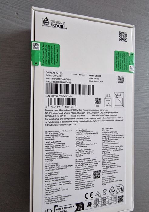 Oppo A6 Pro 5g Lunar Titanium
