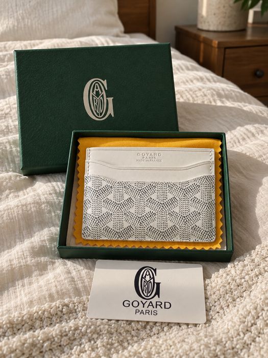 Portofel Goyard Cardholder Alb Saint Sulpice Nou