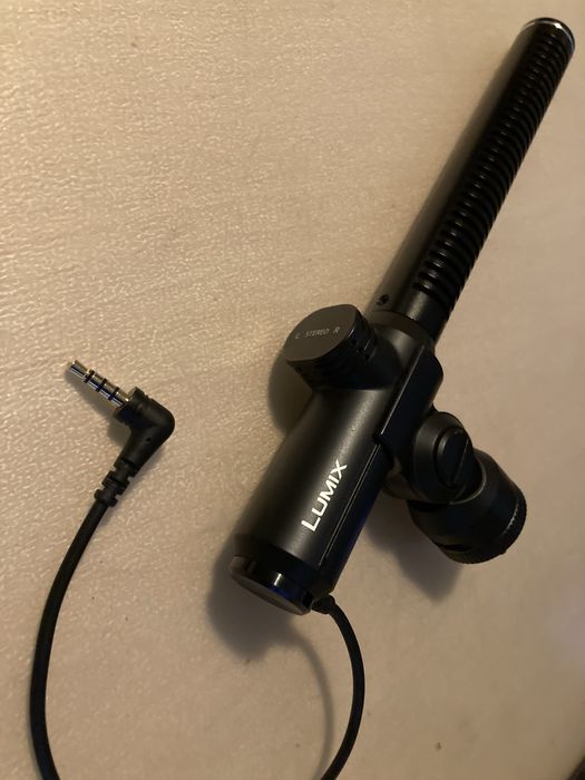 Насочен микрофон за видео - Shotgun Panasonic dmw-ms2 - Като нов!