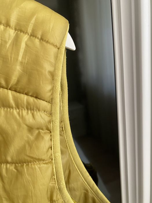 Меденожълт дамски ватиран елек Northland