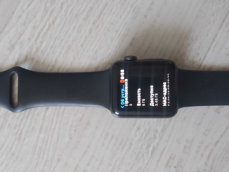 Apple watch 3,8gb