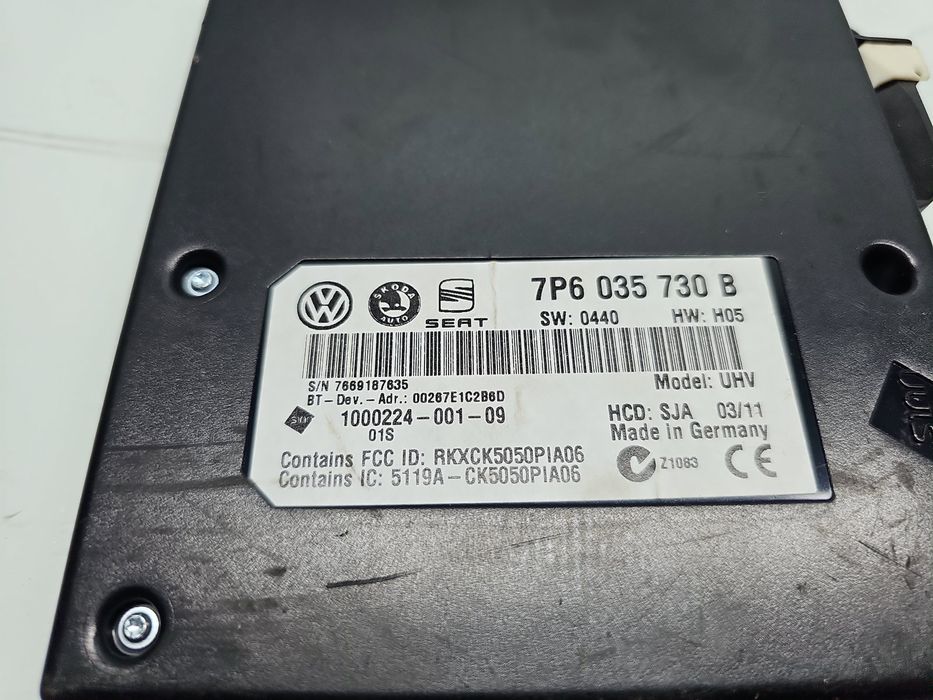 Modul confort Volkswagen Passat B7 (362) [Fabr 2010-2014] 7P6035730B