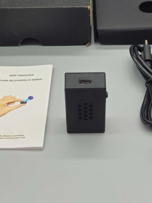 Мини скрита камера Full HD 1080P, нощно виждане, детекция на движение!