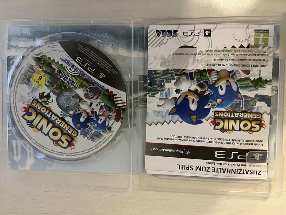 Sonic Generations Playstation 3 Игра