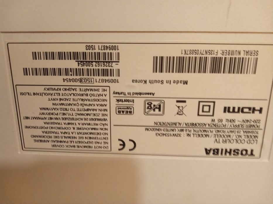 Televizor Toshiba 81 cm