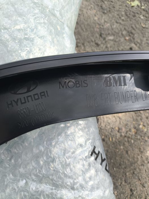 нижняя часть бампера на сонату