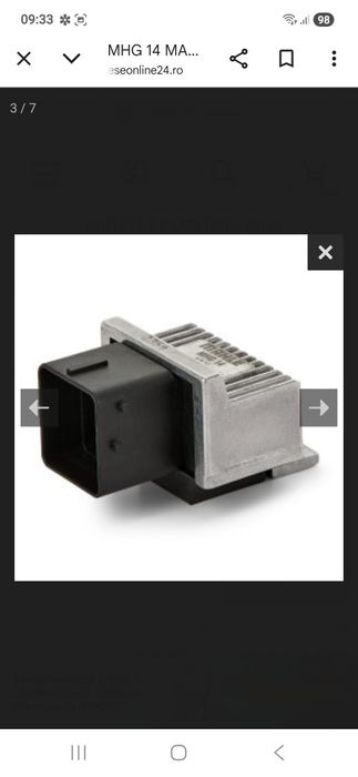 Releu bujii incandescente