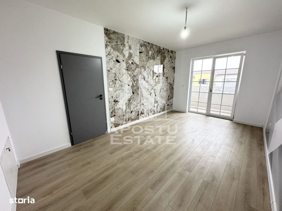 Apartament cu 1 camera complet finalizat de lux etajul 1 Giroc asfalt — fotografia 2
