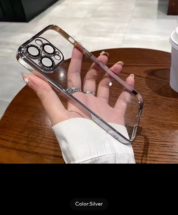 Iphone 16,15,14,13 всички модели кейс с протектор за камерата