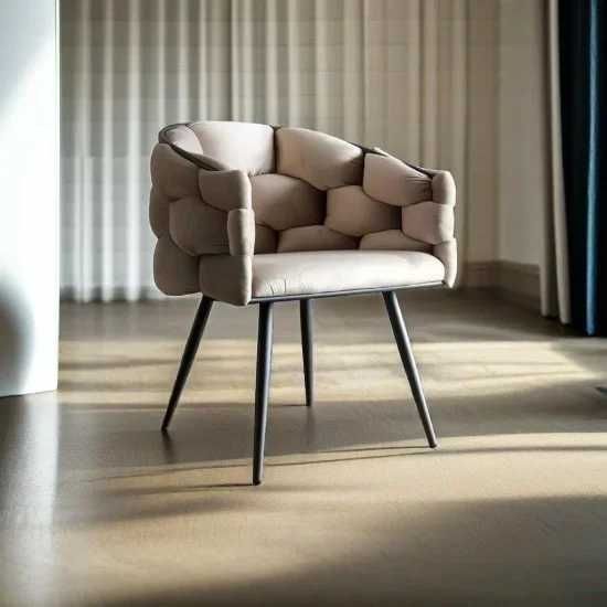 Scaun Living din catifea Modern 3 culori LUX DHB 256 LIVRARE GRATUITA!