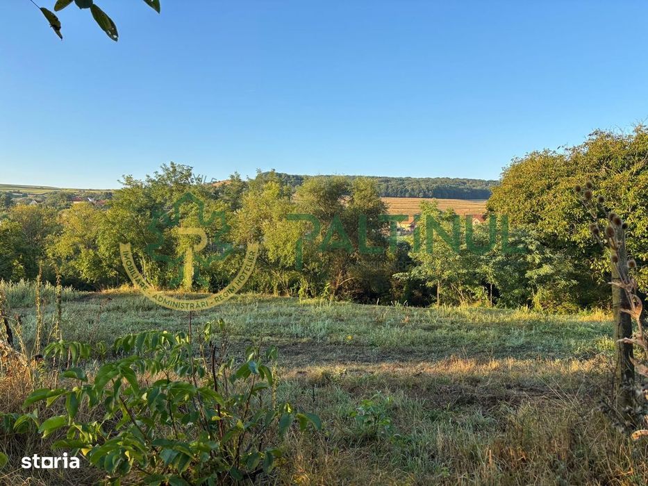 Teren intravilan de vânzare în Alămor, Sibiu, deschidere generoasă, ut