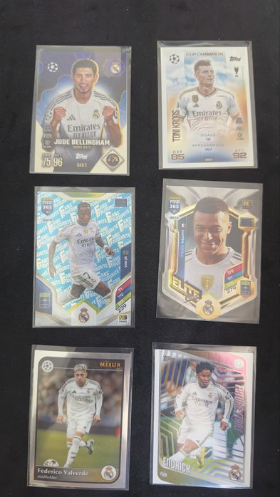 Lot Real Madrid 22 Carduri Topps