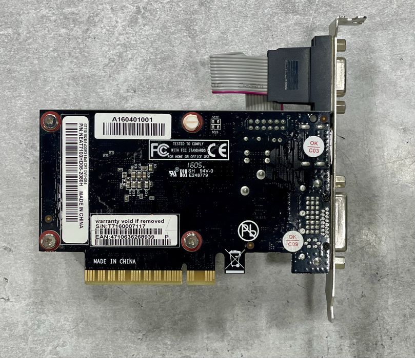 Видеокарта GT710 1gb