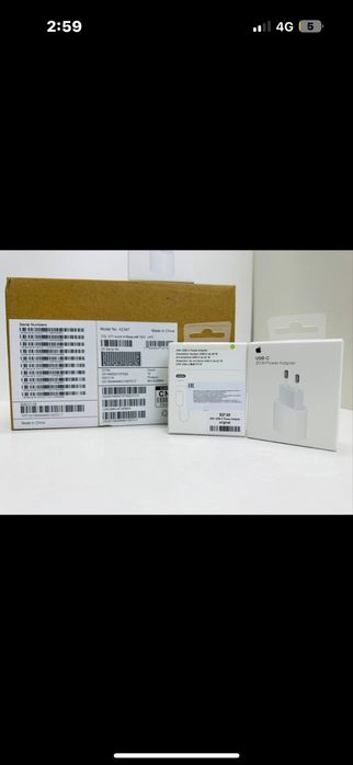 Apple адаптер головка кабель оригинал lux premium