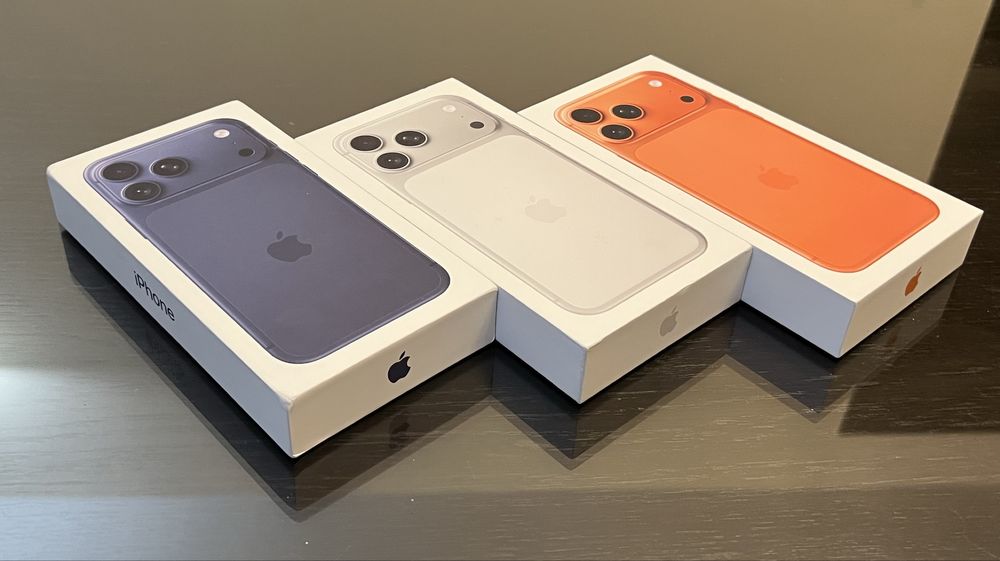 iPhone 17 PRO MAX 256GB / 512 / 1TB 5G SIGILAT! Silver Alb Blue Orange