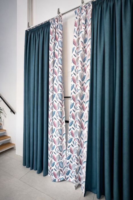 Готовый комплект штор