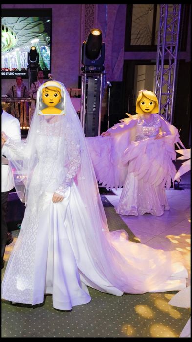 Свадебное платье сшитое по специальному заказу.