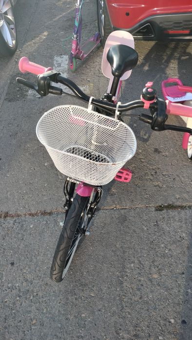 Bicicleta fetițe B'Twin 16" 500 Spy Hero Girl