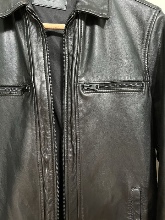 Geaca Piele AllSaints, Negru, M