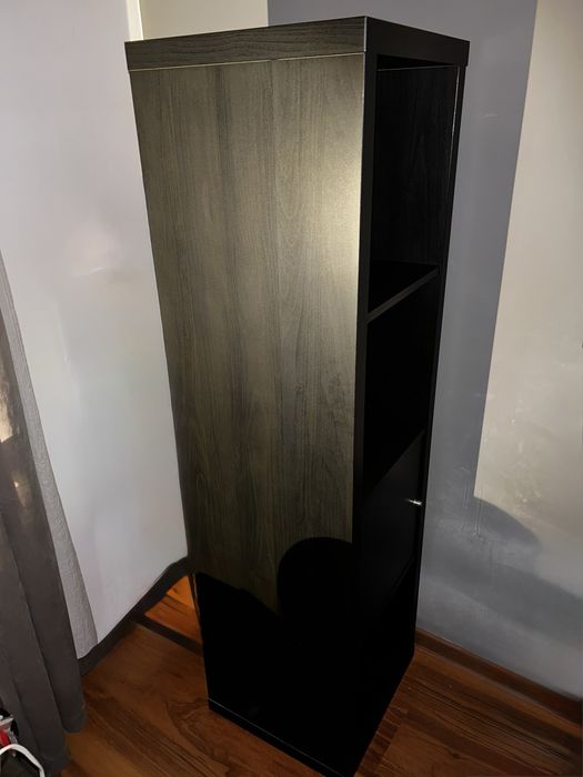 Etajera Ikea Kallax Negru-Maro