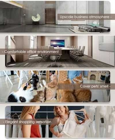 Нов Арома дифузер небулизатор 200ml APP таймер стенен монтаж небулизатор без вода ароматизатор