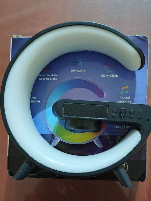 Часы, будильник, колонка