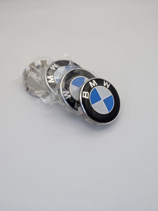 Set 4 capace roti 68mm compatibil cu  janta BMW
