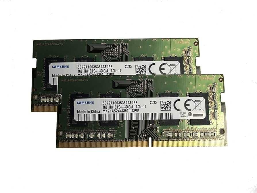 Kit Memorie Laptop 8GB DDR4 3200MHz Samsung 2x4GB cod M471A5244CB0-CWE