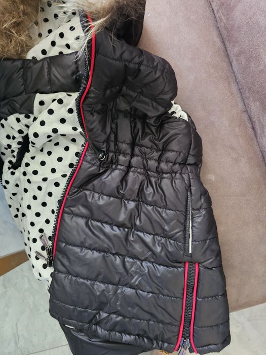 Нов кокетен елек с естествен пух размер 122