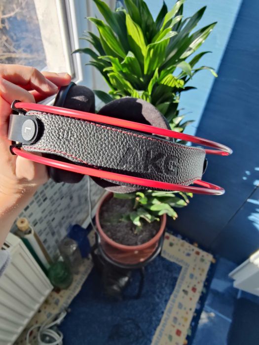 Casti Open-back Massdrop x AKG K7XX Red Edition