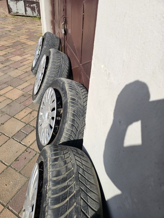 Roti vară vw Polo,si set roti 16"-5×112
