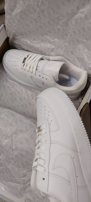 Air force 1 + rope laces gri